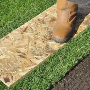 tools for turfing laying boards