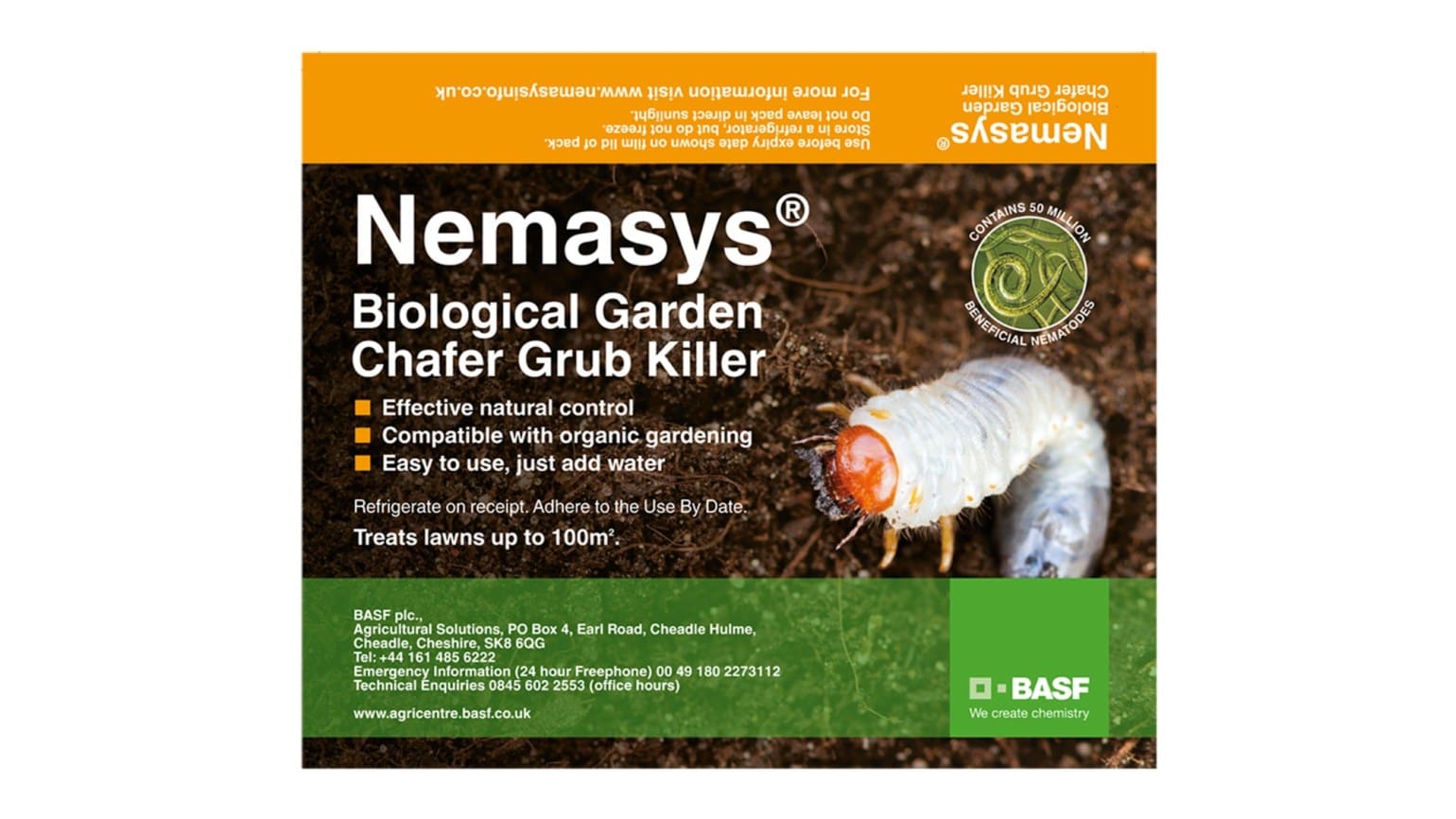 nemasys chafer grub killer