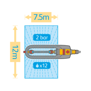 Hozelock Rectangular Sprinkler Pro 220 M