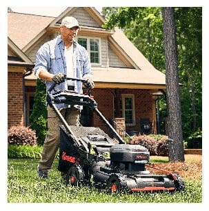 Kress 60V 51cm Brushless Self-propelled Lawn Mower