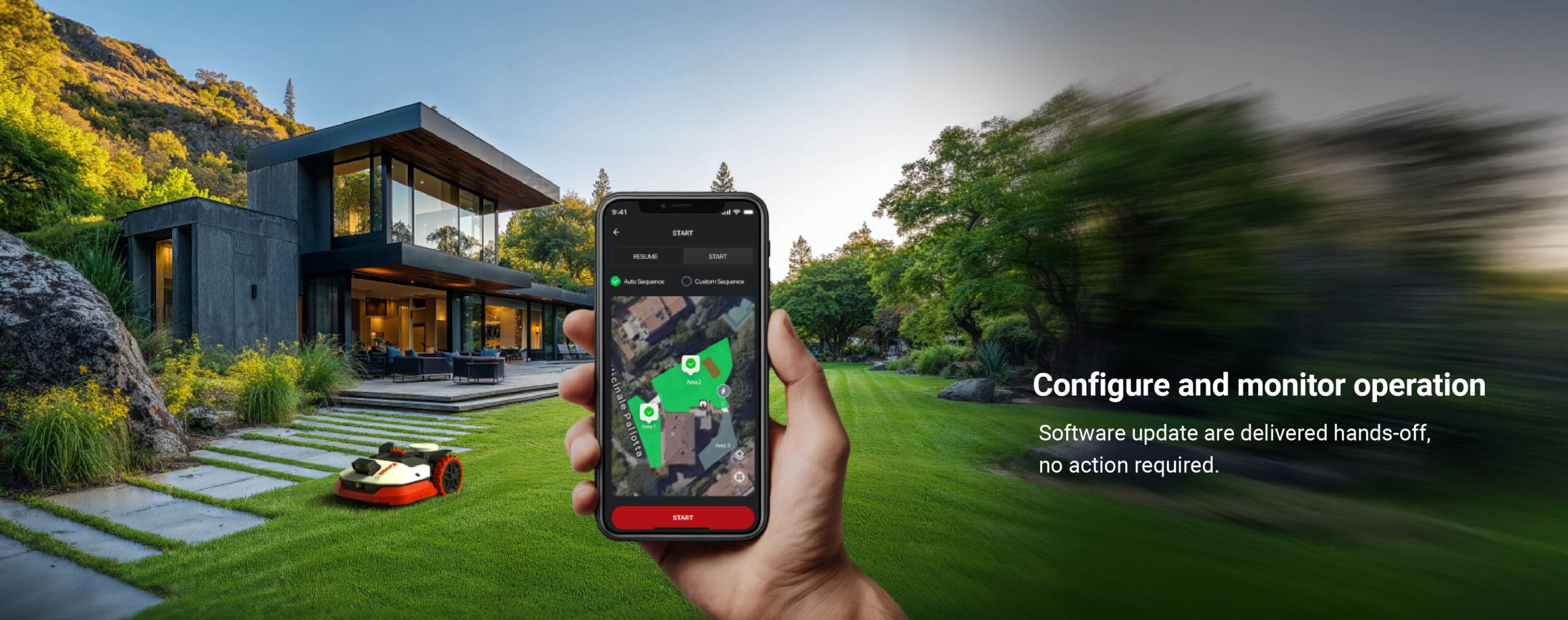 Kress EyePilot Robotic Lawn Mower KR273E