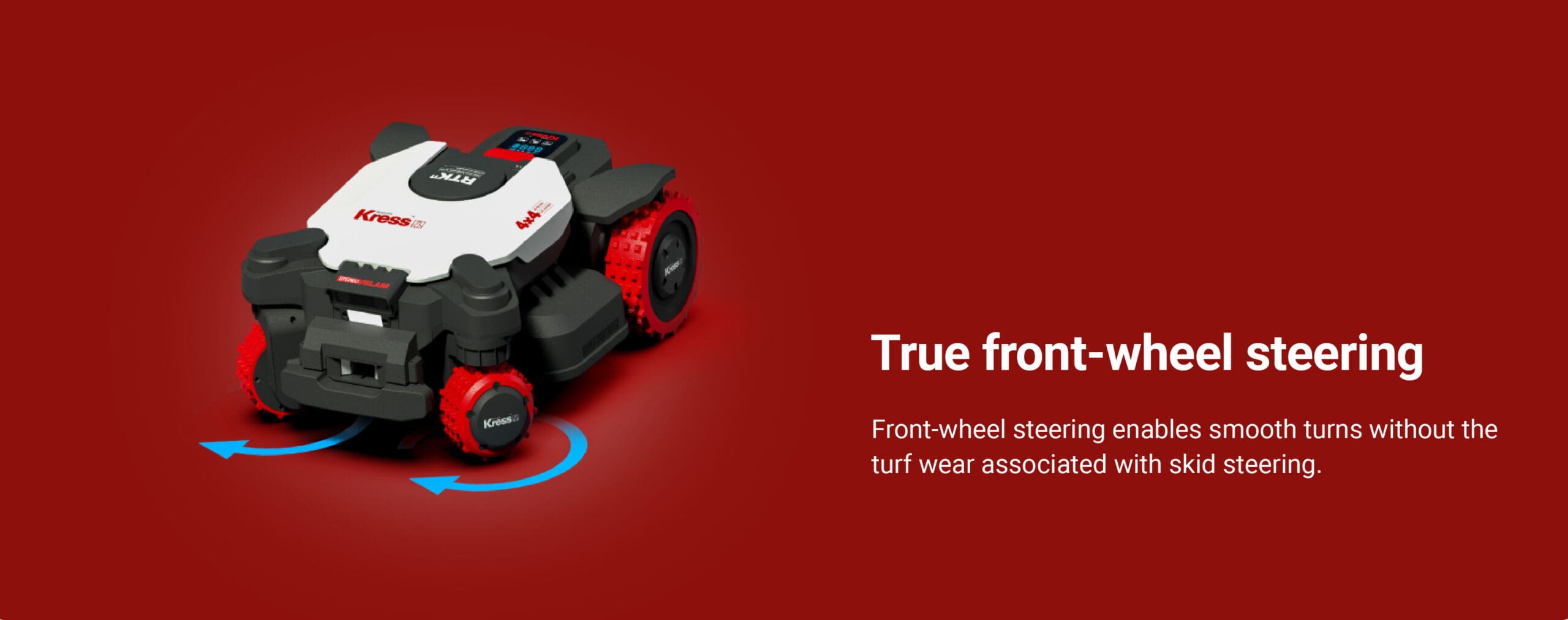 Kress EyePilot 4x4 Robotic Lawn Mower KR280E